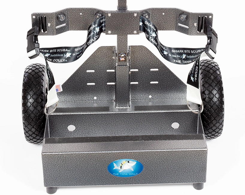 Shark Bite Scuba Tank Dolly, Tank Straps, Scuba Tank Shark Bite Scuba